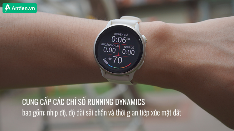 Vivoactive 6 phân tích động lực học chạy bộ để bạn chạy thông minh hơn, hiệu quả hơn