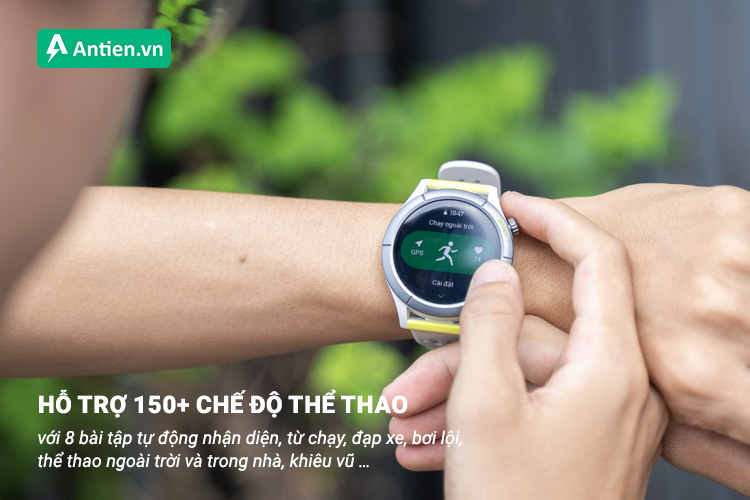 Tìm thấy bài tập bạn yêu thích từ 150+ chế độ thể thao khác nhau