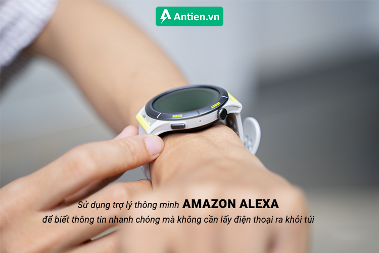 Hỗ trợ bằng giọng nói Amazon Alexa thuận tiện khi đang di chuyển