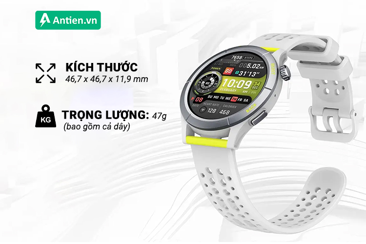 Cheetah Round mang tới kiểu dáng trẻ trung, khỏe khoắn trên tay người đeo