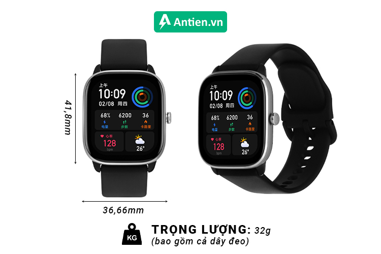 GTS 4 Mini sở hữu ngoại hình trẻ trung, phù hợp mọi outfit người dùng