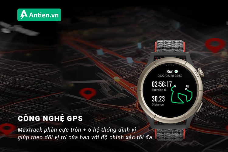 Công nghệ GPS - Maxtrack cùng 6 hệ thống định vị và bản đồ ngoại tuyến sẽ điều hướng mọi lộ trình chính xác