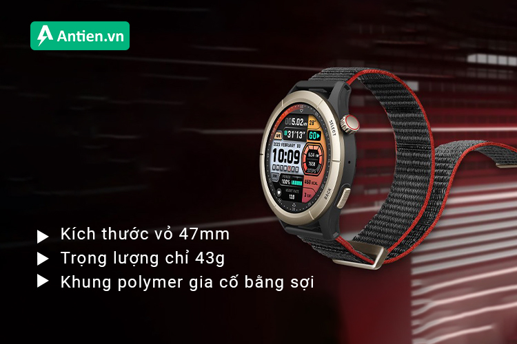 Cheetah Pro sở hữu thiết kế cao cấp, sang trọng, đem lại cảm giác đeo thoải mái suốt cả ngày