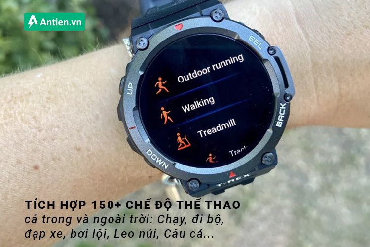 Thỏa sức lựa chọn môn thể thao bạn yêu thích từ hơn 150 ứng dụng thể thao được tích hợp