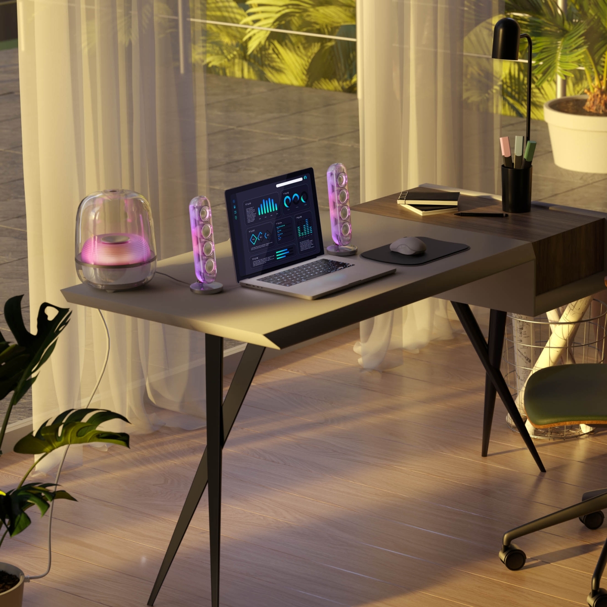 Loa Harman Kardon SoundSticks 5 là lựa chọn hoàn hảo cho nhiều không gian