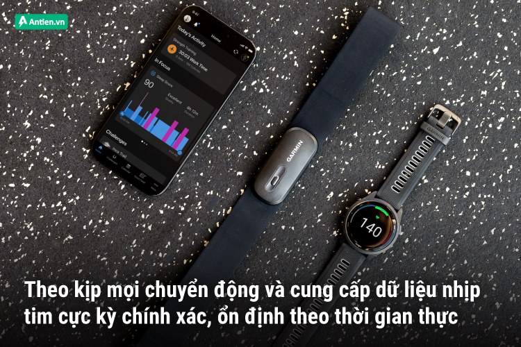 HRM 200 được thiết kế để thích ứng với mọi hình thức tập luyện