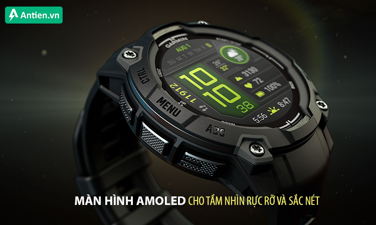 Bổ sung thêm lựa chọn với màn hình AMOLED sắc nét, hiển thị hình ảnh rực rỡ