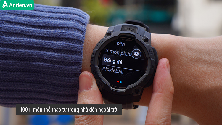 Bạn có thể thử bất cứ môn thể thao nào với Instinct 3