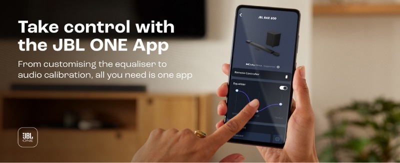 Điều khiển được qua ứng dụng JBL ONE