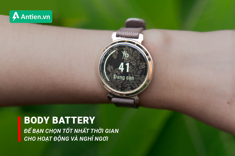 Theo dõi mức năng lượng cơ thể để biết khi nào bạn sẵn sàng hoạt động hay cần thời gian nghỉ ngơi