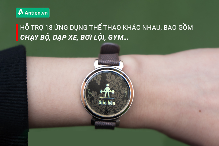 Đồng hồ sở hữu tính năng thông minh chuyên biệt, theo dõi thai kỳ và chu kỳ "đèn đỏ" cho phái nữ