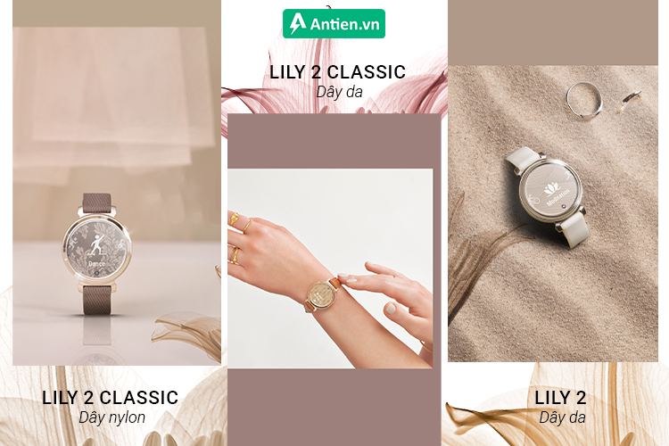 Tạo phong cách riêng cho cổ tay với lựa chọn 3 phiên bản dây: Silicon, Nylon hoặc da