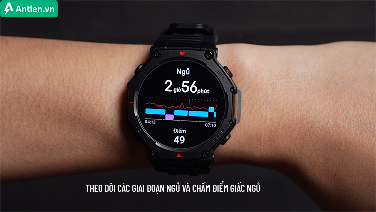 T-Rex 3 sở hữu trọn bộ tính năng theo dõi sức khỏe nâng cao, được hưởng lợi từ Zeep Health