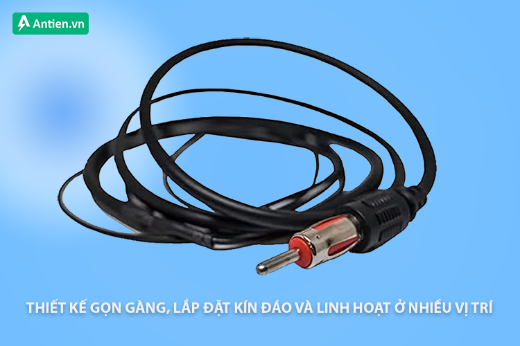 Garmin Stealth 1.8 mét sở hữu thiết kế tinh gọn, dễ dàng lắp đặt kín đáo