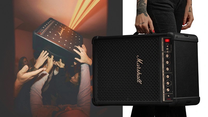 Loa Marshall Bromley 450 bền bỉ với chuẩn chống nước, chống bụi IP55