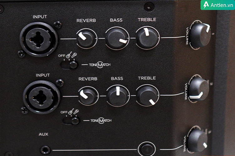 Điều chỉnh âm lượng, đèn nháy theo đúng thể loại nhạc bạn muốn