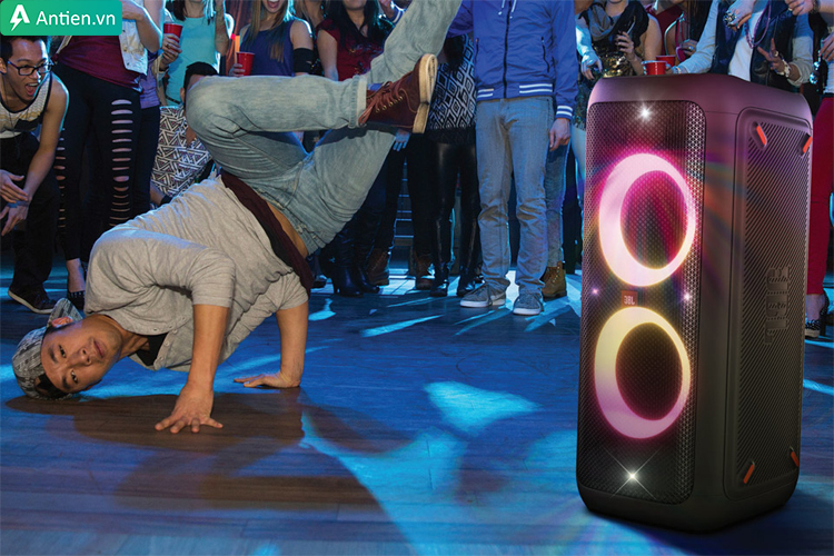Partybox cho âm thanh mạnh mẽ, chi tiết và đầy nhạc tính