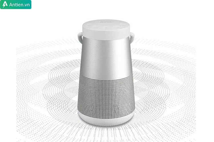 Củ loa bass hướng xuống tạo nên chất âm lan tỏa mạnh mẽ, đắm chìm