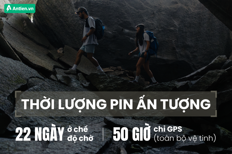 Đi xa hơn, phiêu lưu lâu hơn mà không lo gián đoạn với thời lượng pin khủng