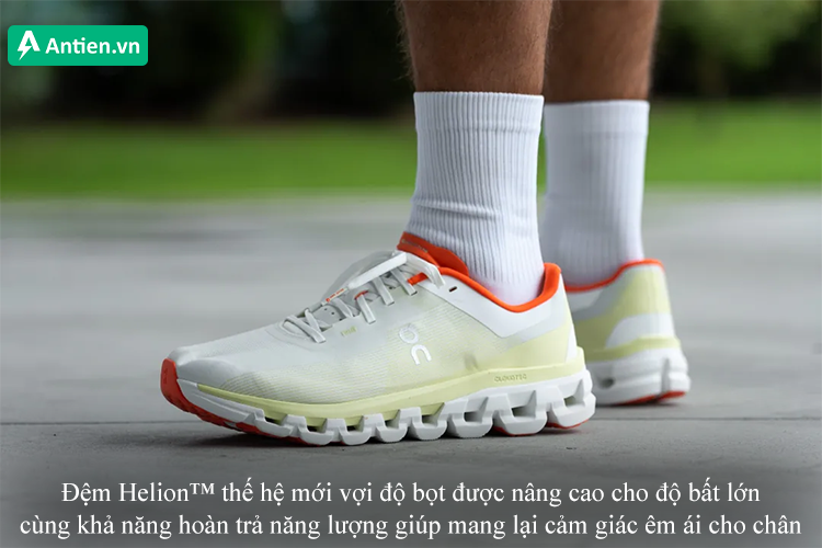 Đế giữa êm ái với đệm Helion™ thế hệ mới