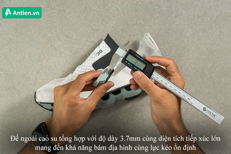 Đế ngoài bền bỉ cùng diện tích tiếp xúc lớn