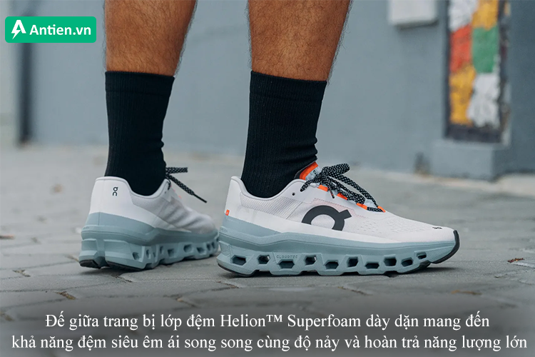 Đệm giữa Helion™ Superfoam dày dặn