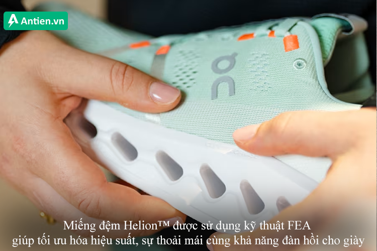 Đệm Helion™ cùng kỹ thuật đế FEA hiện đại