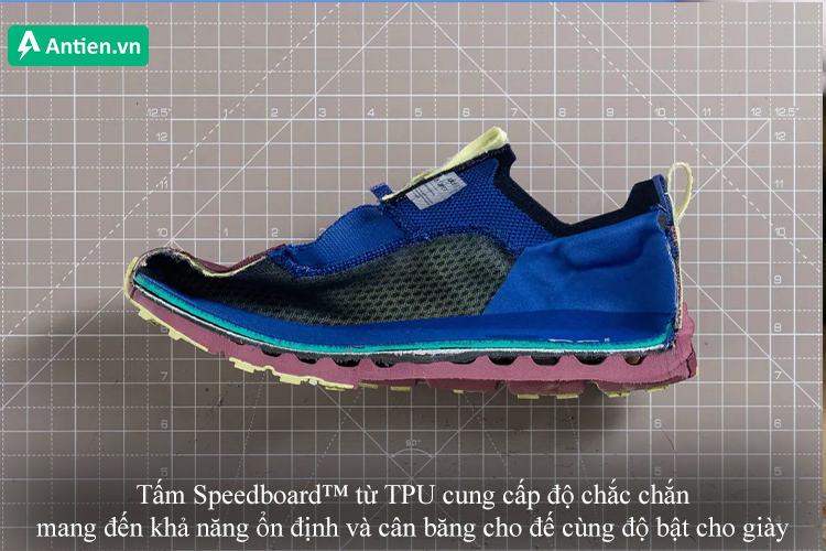 Tấm Speedboard™ cung cấp độ chắc chắn
