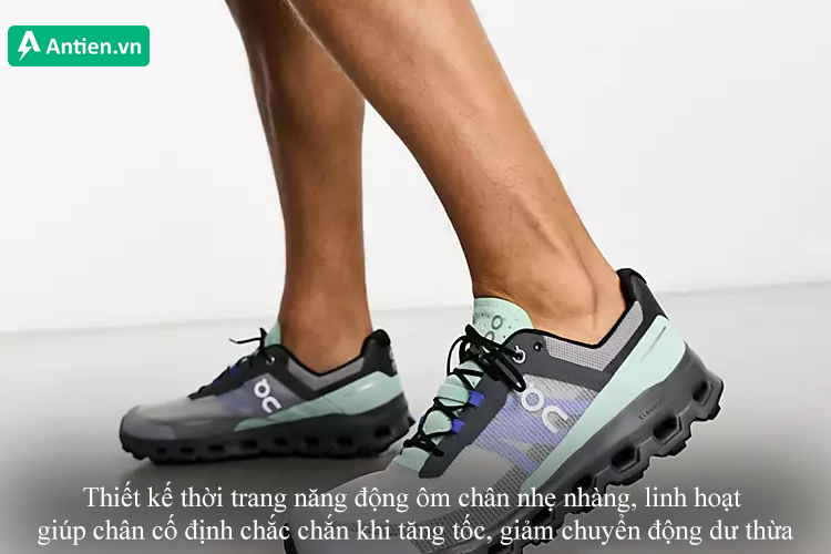 Thiết kế nhỏ gọn, ôm chân nhẹ nhàng, linh hoạt