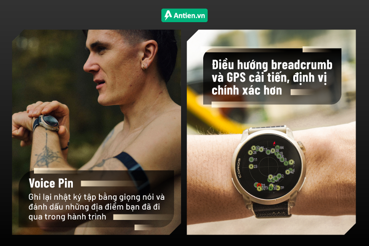 PACE 4 Jakob sở hữu dữ liệu GPS chính xác, bạn không bị lạc đường