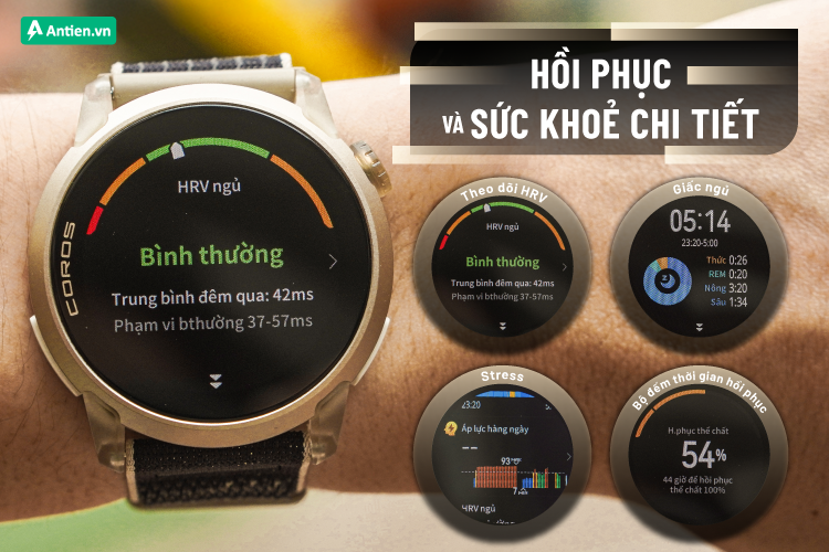 PACE 4 JAKOB thấu hiểu cơ thể với các chỉ số sức khoẻ chi tiết