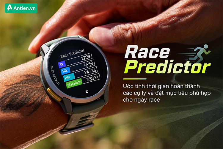 Dự đoán thành tích cho cự ly của bạn để đặt mục tiêu phù hợp cho ngày race