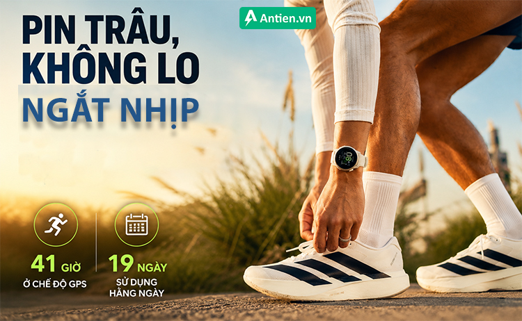 Thoả sức chill trên mọi cung đường với viên pin bền bỉ