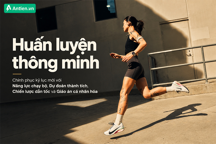 Pace 4 Cloud White trang bị công cụ huấn luyện thông minh hơn giúp bạn tối ưu hiệu suất