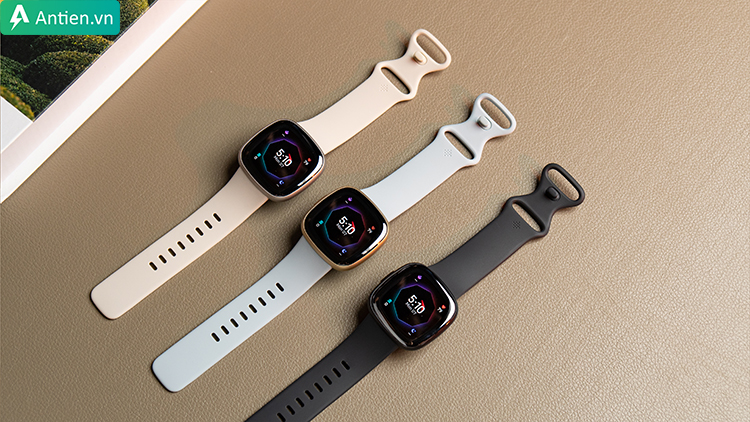 Đồng hồ Fitbit Sense 2 đem tới 3 lựa chọn màu sắc khác nhau