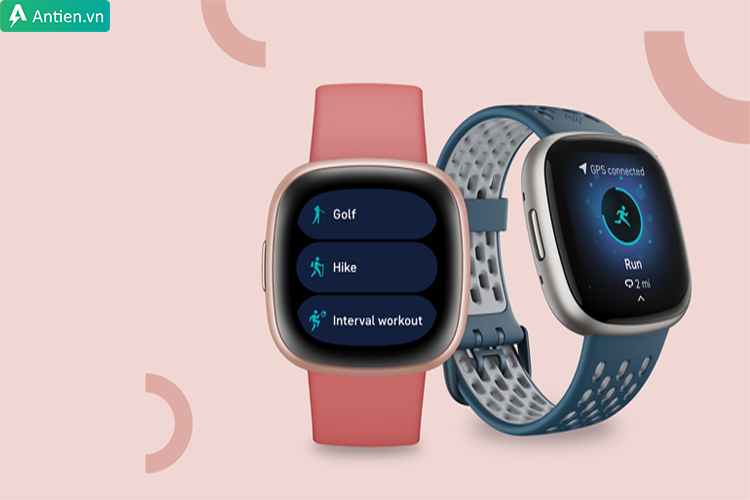 Fitbit Versa 4 hỗ trợ hơn 40 bộ môn thể thao cả trong nhà lẫn ngoài trời