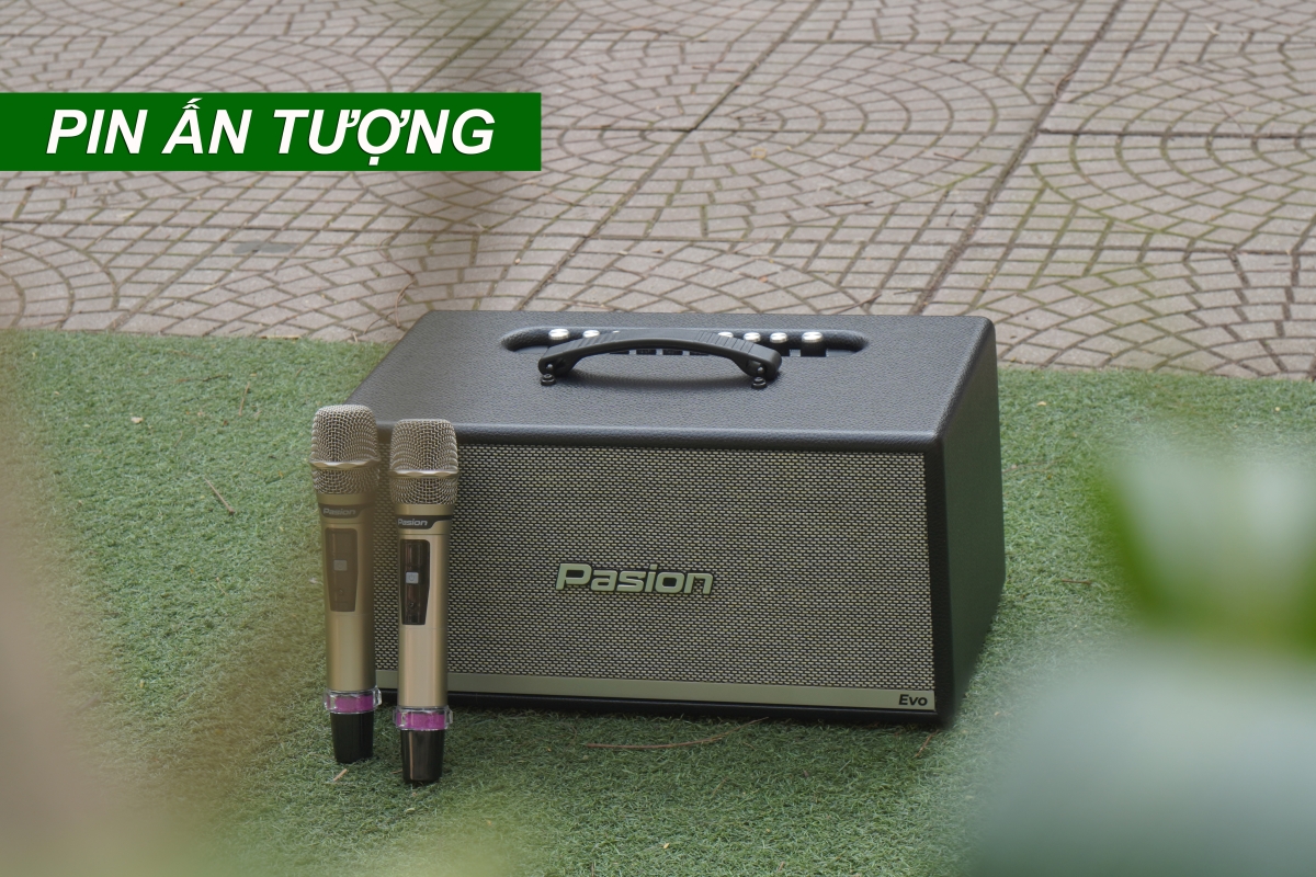 PASION Evo cho thời lượng pin ấn tượng