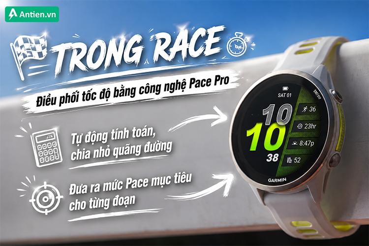 Tính năng PAce Pro trên Garmin sẽ giúp bạn phân bổ sức lực trên từng chặng