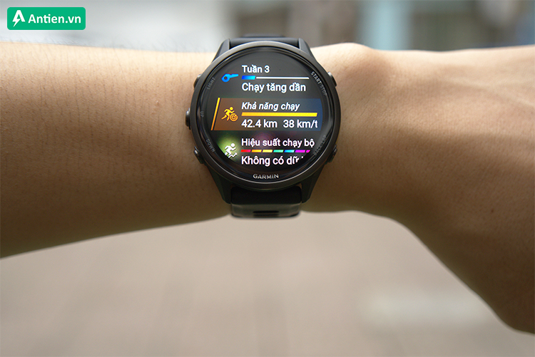 Khả năng chịu đựng khi chạy ra mắt cùng đồng hồ Forerunner 970