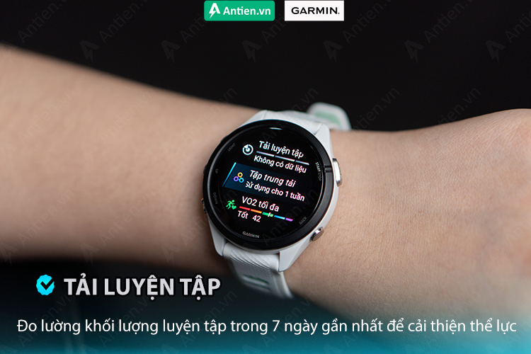 So sánh khối lượng tập luyện gần đây của bạn với phạm vi tối ưu để giúp cải thiện thể lực của bạn