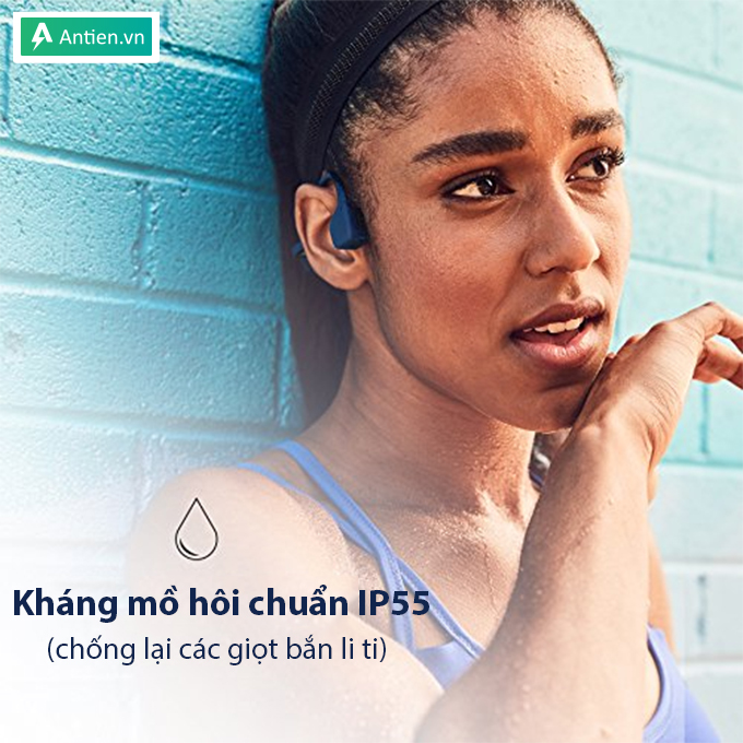 Openmove giúp bạn yên tâm hoạt động trong môi trường ẩm ướt, cát bụi nhờ tiêu chuẩn IP55