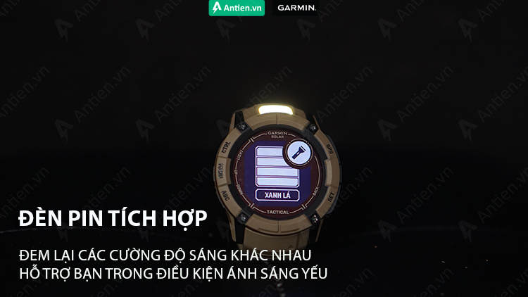 Đèn pin LED với các mức sáng khác nhau giúp bạn dễ dàng hoạt động trong các môi trường ban đêm hoặc thiếu sáng