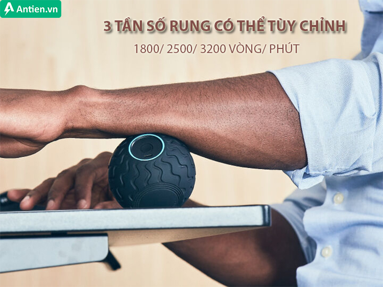 3 tần số rung mạnh mẽ giúp phục hồi và giảm đau, giải phóng căng thẳng một cách hiệu quả