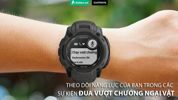 Theo dõi năng lực của bạn trong các sự kiện đua vượt chướng ngại vật