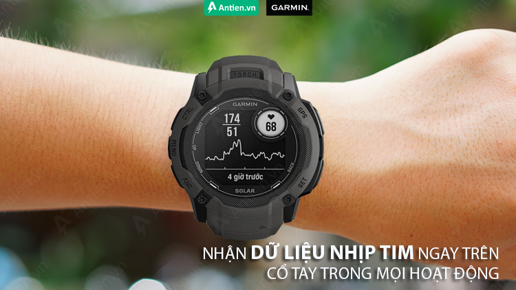 Nhận dữ liệu nhịp tim trong mọi hoạt động, ngay trên cổ tay