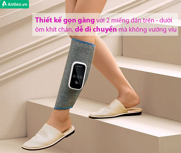 SKG BM3-E sở hữu thiết kế nhỏ gọn, phù hợp cho các kích cỡ chân khác nhau