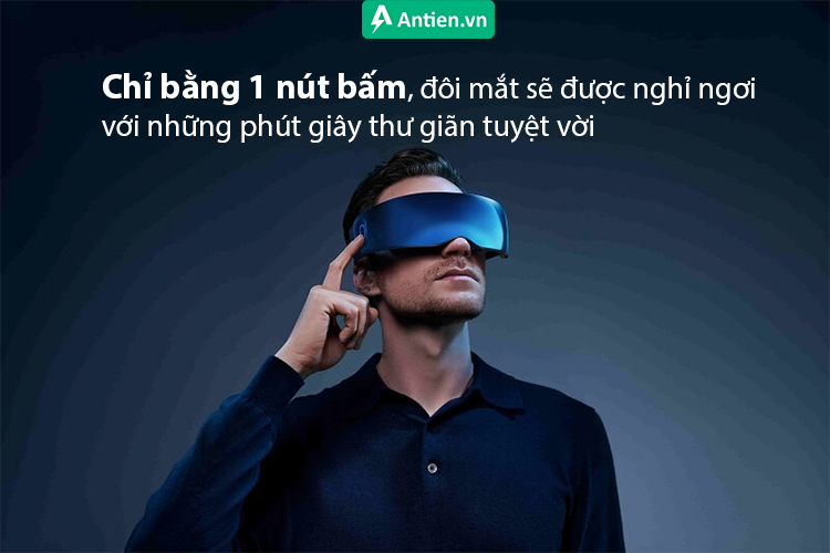 Điều khiển các tính năng dễ dàng chỉ bằng 1 nút bấm