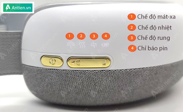 Hệ thống nút bấm điều khiển ở phía tay phải giúp bạn dễ dàng tùy chỉnh tính năng