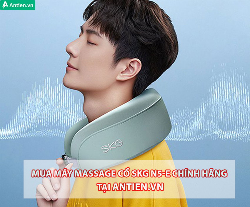 Mua máy massage cổ SKG N5-E chính hãng, giá tốt nhất tại Antien.vn