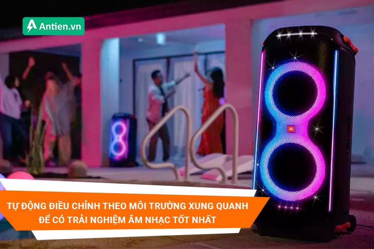 Loa tự động điều chỉnh âm thanh theo môi trường, bất kể bạn ở đâu